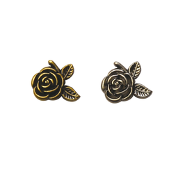 Screw-Type Spring Snap (Rose) 17mm × 5mm
