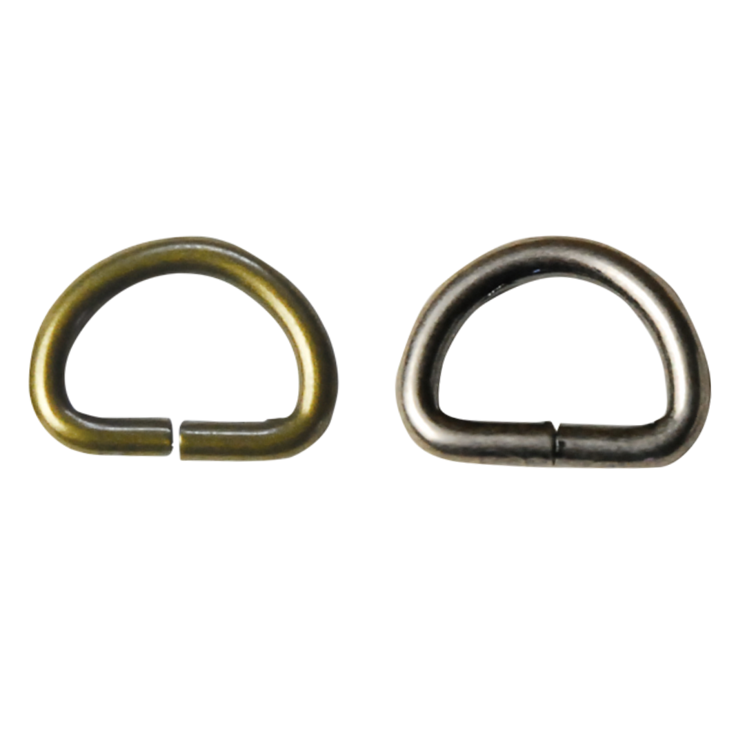 D-Ring (Pack of 2) 11mm × 15mm Ø2.5mm