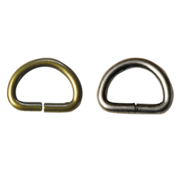 D-Ring (Pack of 2) 11mm × 15mm Ø2.5mm