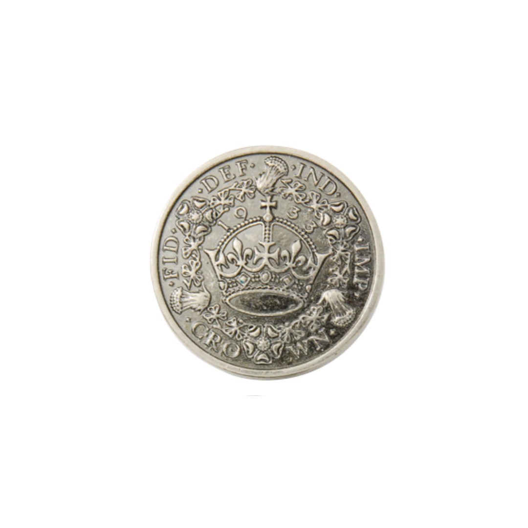 Screw-Type Magnetic Snap (Coin, Large) 30mm × 5mm