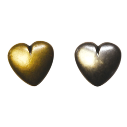 Screw-Type Magnetic Snap (Heart) 17mm × 5mm