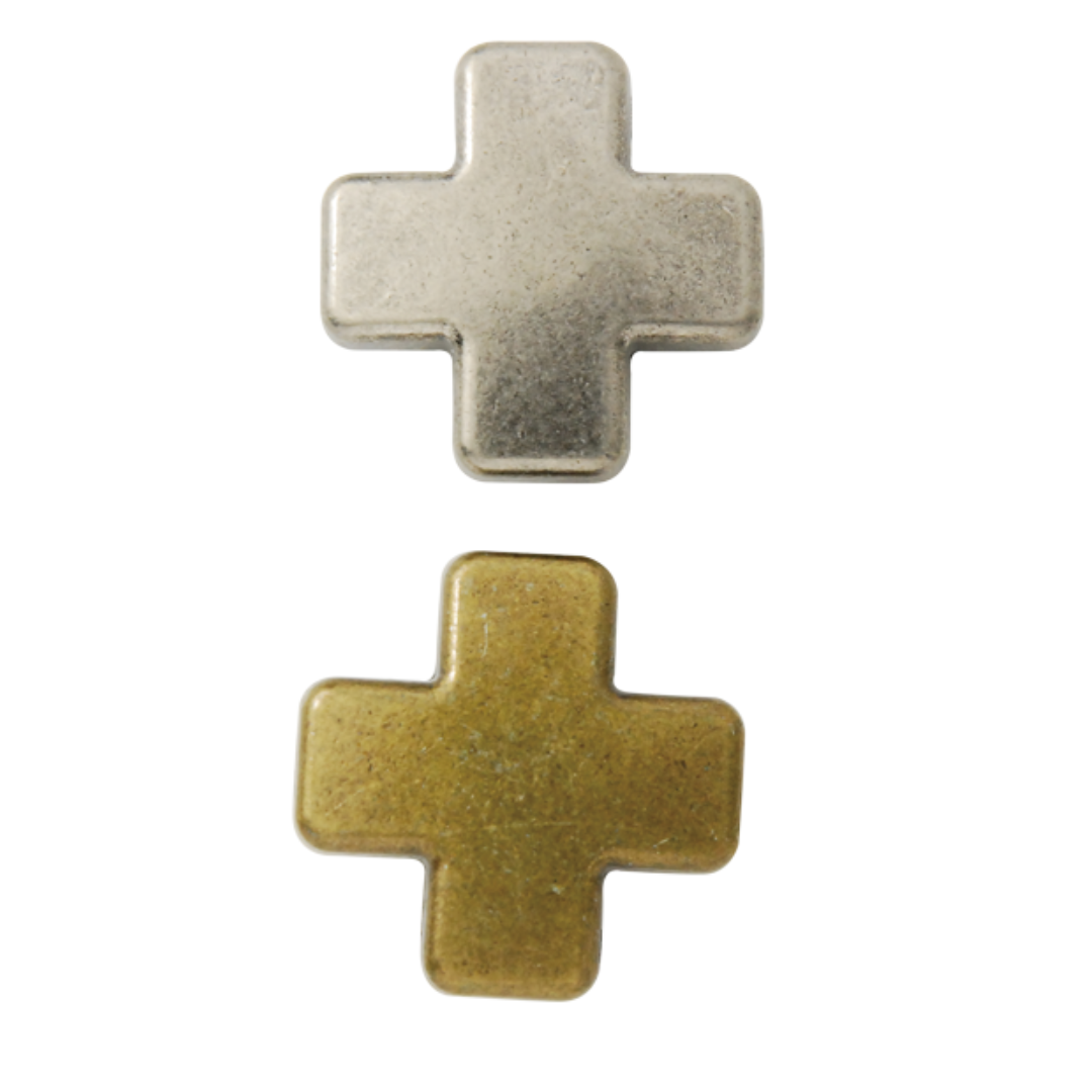 Screw-Type Magnetic Snap (Cross, Large) 30mm × 5mm