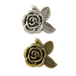 Screw-Type Screw Rivet (Rose, Large) 30mm × 5mm