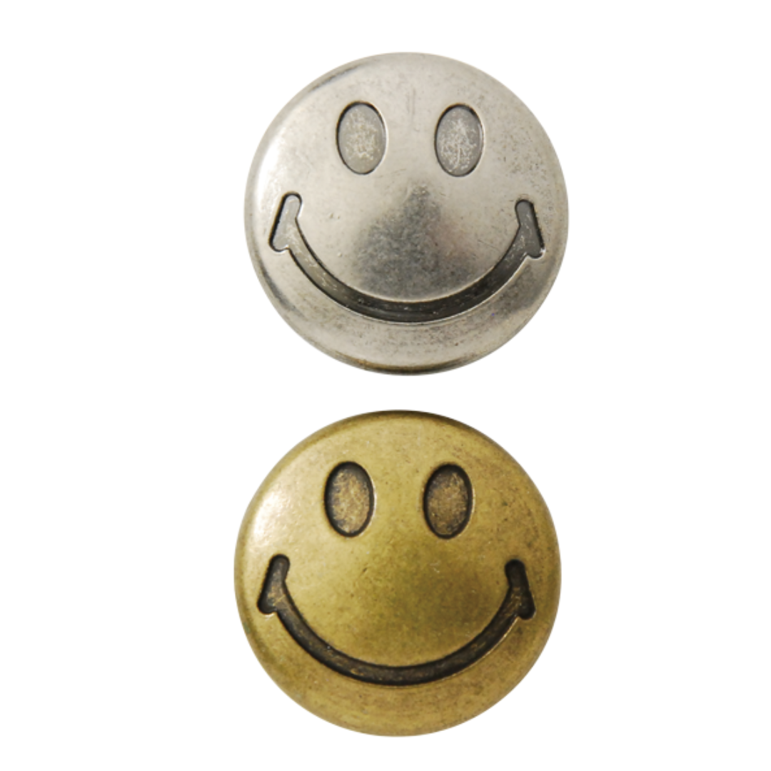 Screw-Type Spring Snap (Smile, Large) 30mm × 5mm