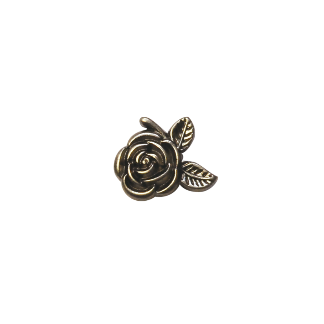 Screw-Type Spring Snap (Rose) 17mm × 5mm