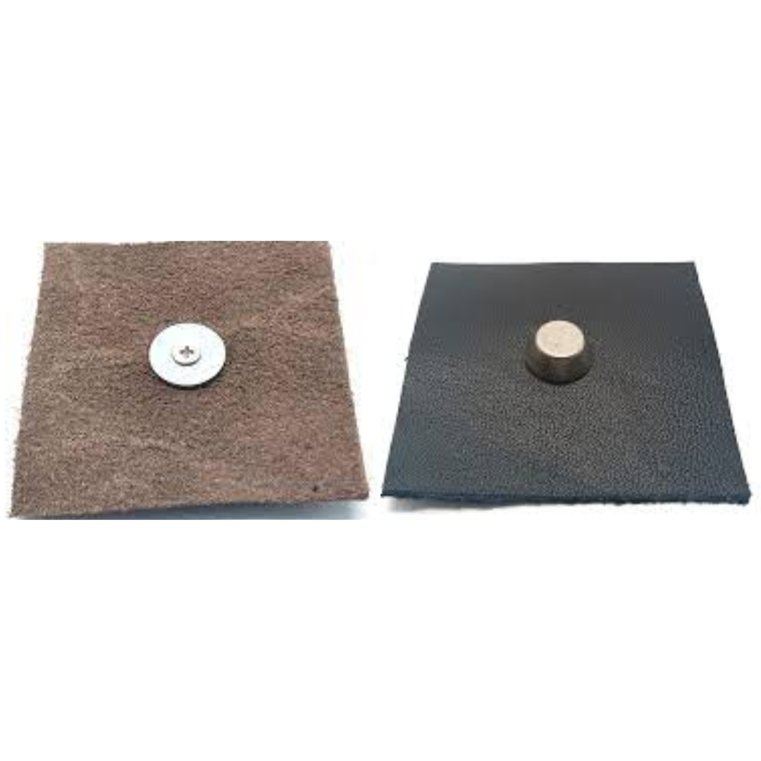 Screw-Type Bag Feet (Set of 2) Ø10mm × 3mm