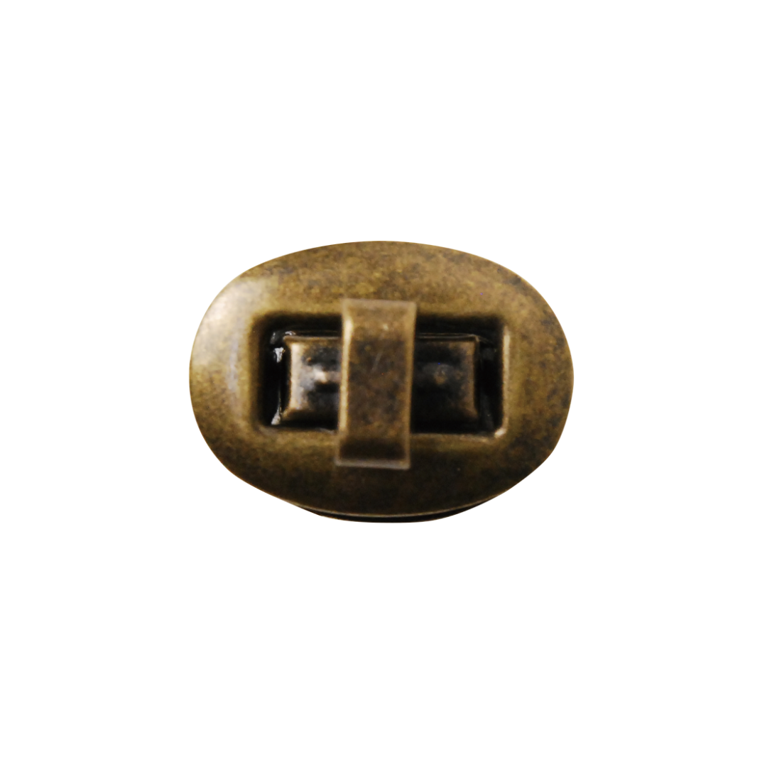Oval Twist Lock (Set of 1) 20mm × 30mm