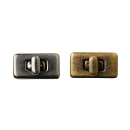 Rectangular Twist Lock (Set of 1) 17mm × 35mm