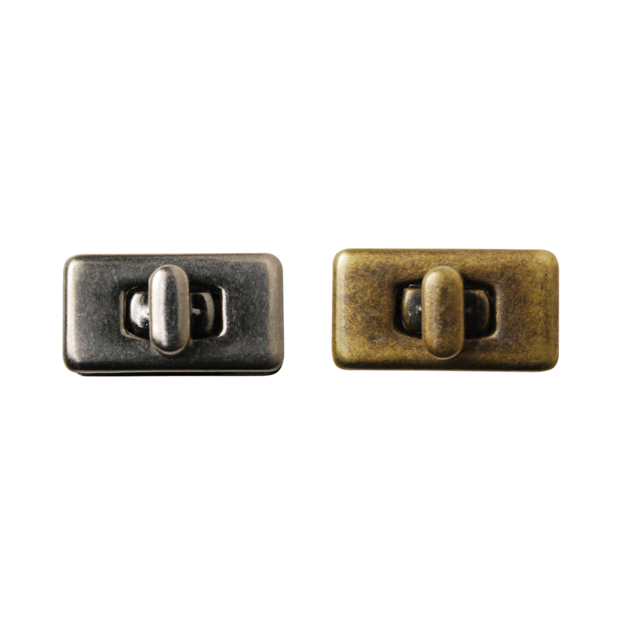 Rectangular Twist Lock (Set of 1) 17mm × 35mm