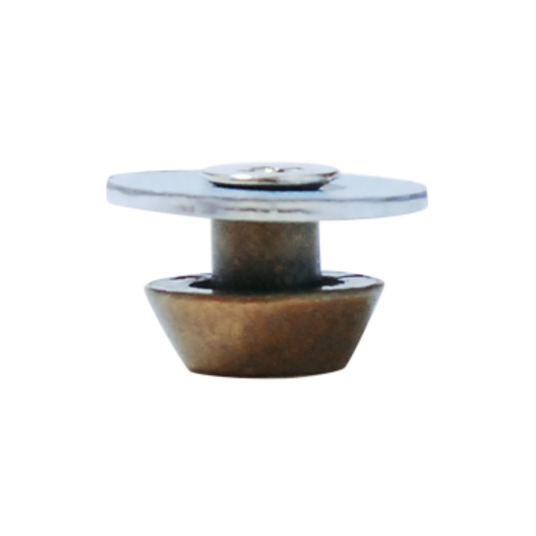 Screw-Type Bag Feet (Set of 2) Ø10mm × 3mm