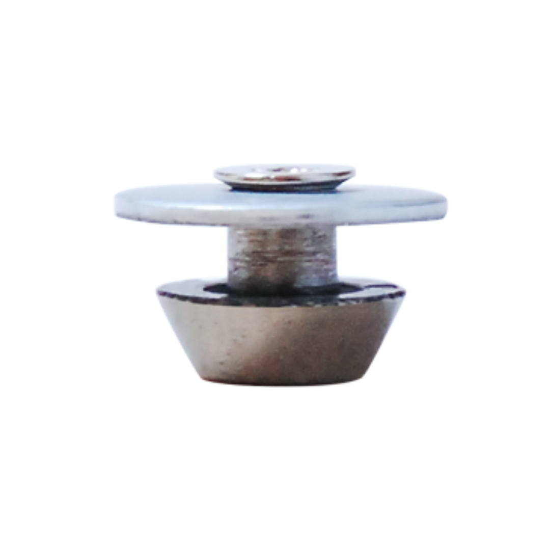 Screw-Type Bag Feet (Set of 2) Ø10mm × 3mm