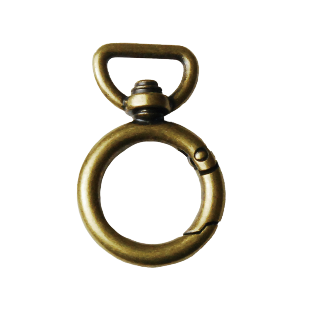 Openable Jump Ring with D-Ring (Pack of 2) 15mm
