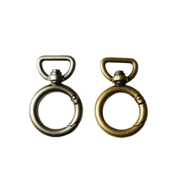 Openable Jump Ring with D-Ring (Pack of 2) 15mm