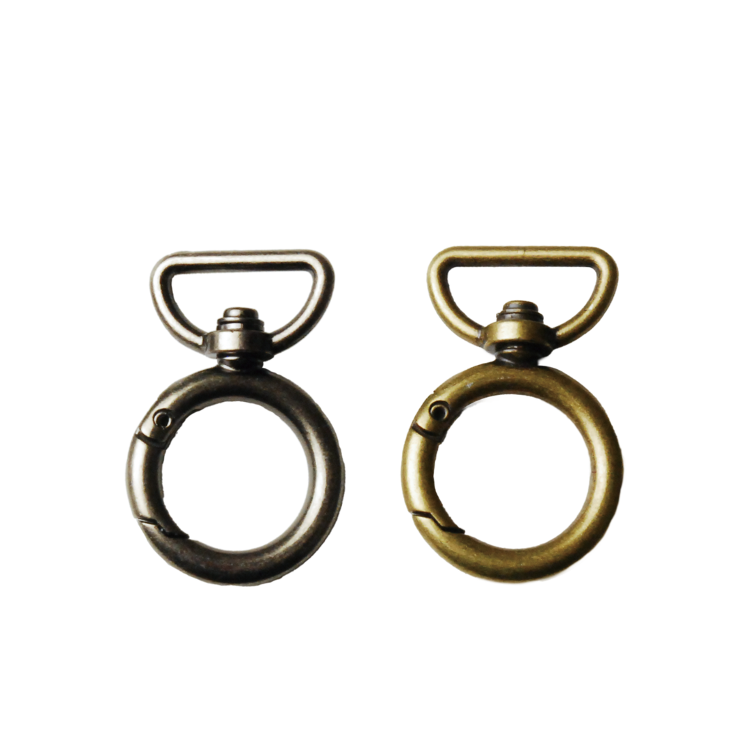 Openable Jump Ring with D-Ring (Pack of 2) 20mm