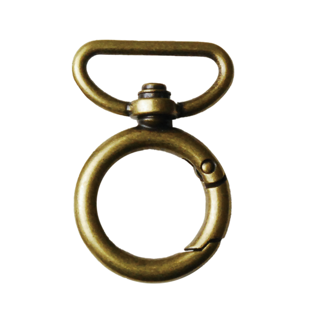 Openable Jump Ring with D-Ring (Pack of 2) 25mm