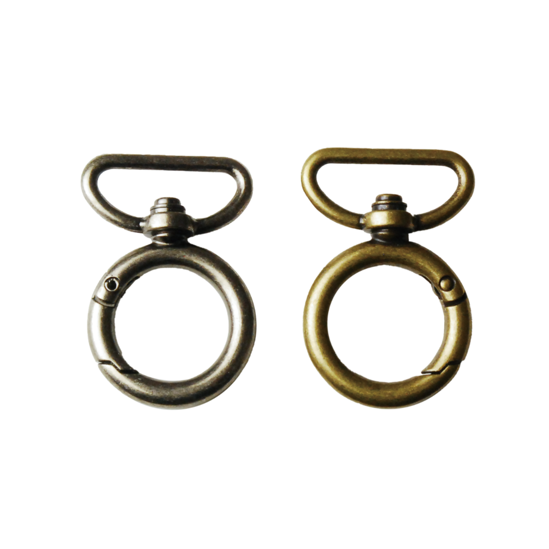 Openable Jump Ring with D-Ring (Pack of 2) 25mm