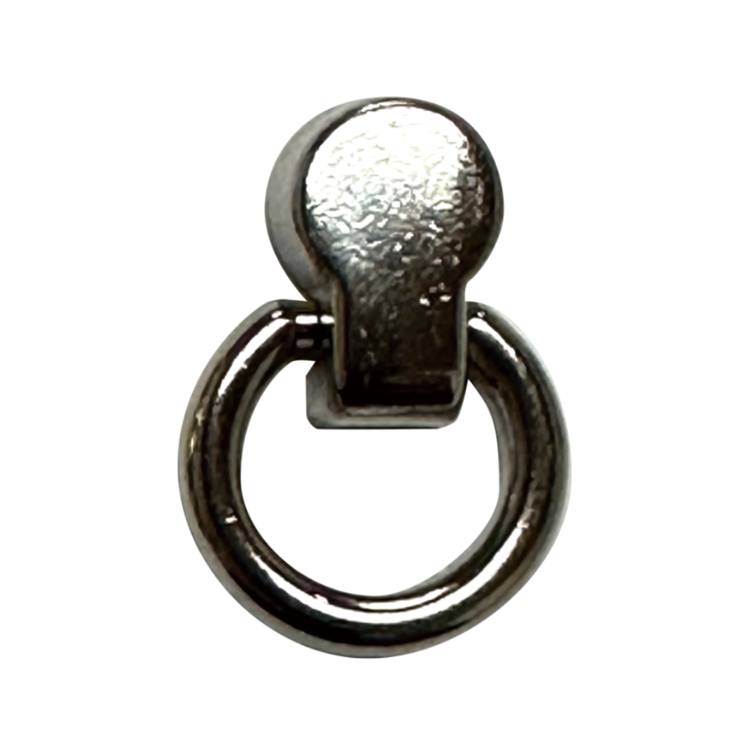 Screw-Type Swivel Hook with D-Ring (Set of 2) 6mm × 10mm