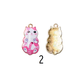 Cat Charm 13mm × 22mm