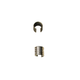 Cord Clamp (Pack of 2) for Ø6mm 9mm × 8mm