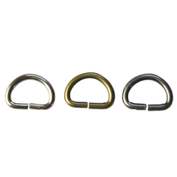 D-Ring (Pack of 2) 8mm × 12mm Ø2mm
