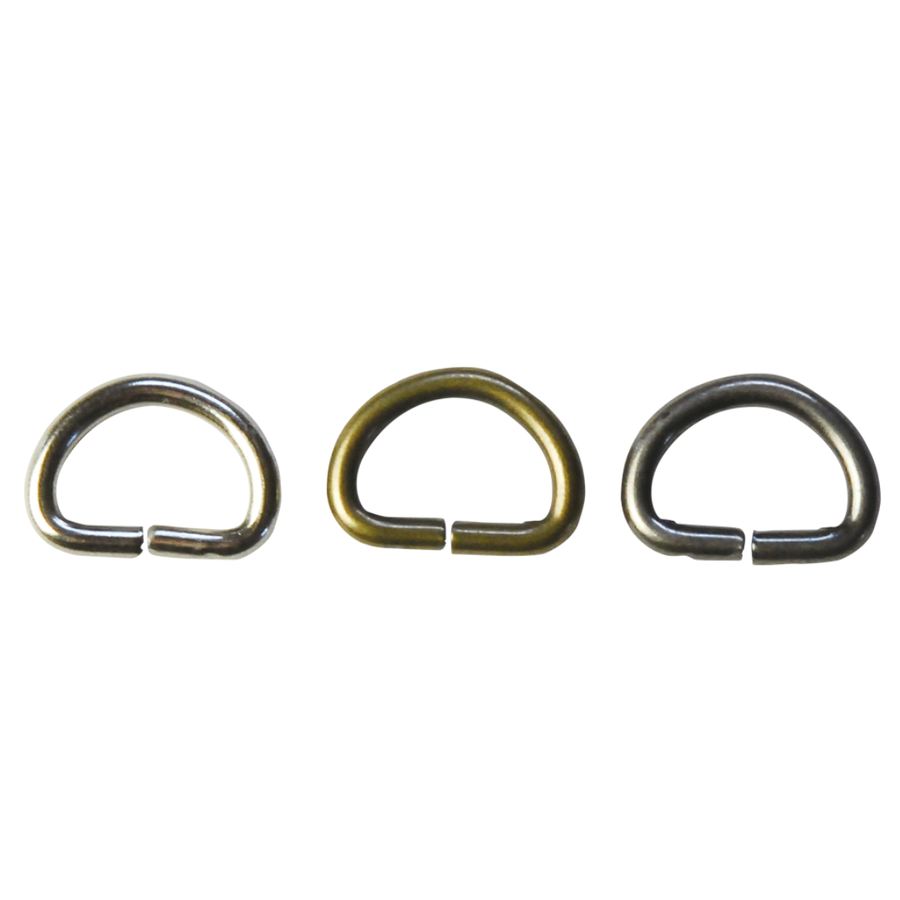 D-Ring (Pack of 2) 8mm × 12mm Ø2mm
