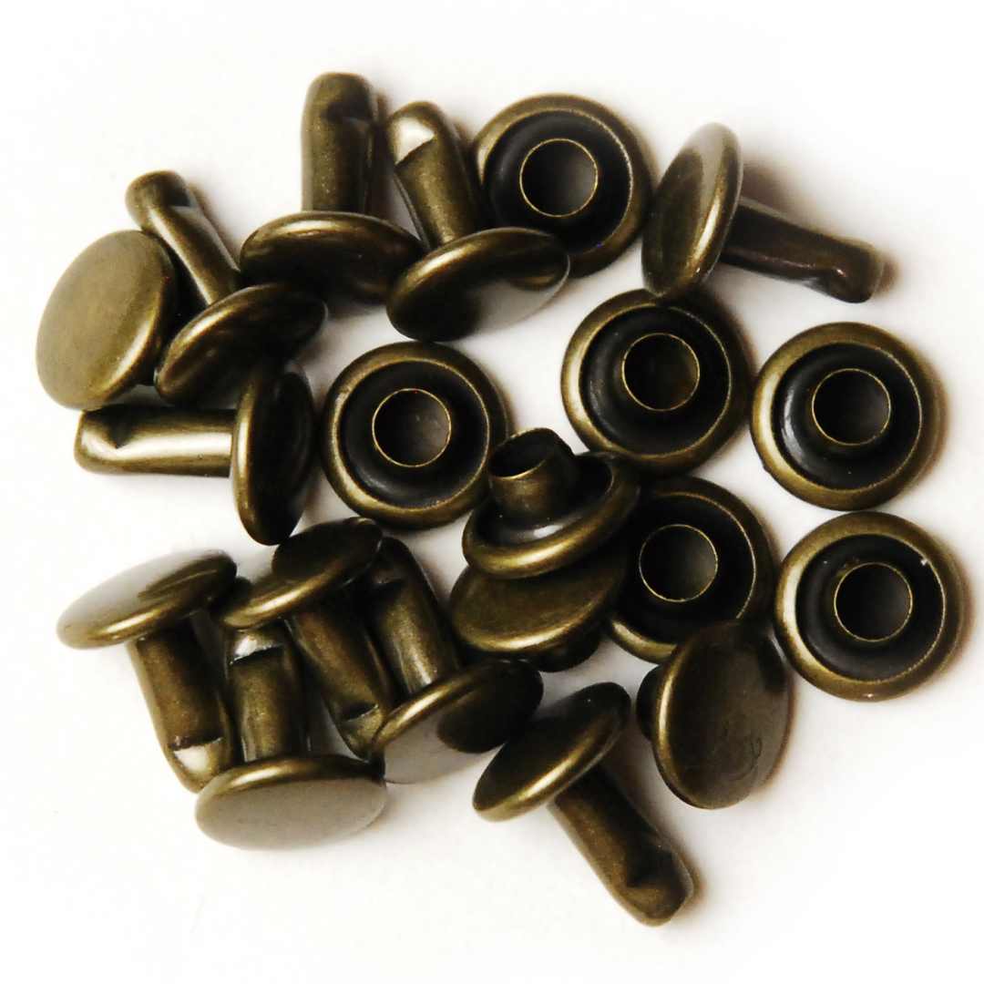 リベット 9mm 脚 (10個入り) Ø8mm × 9mm