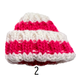 Striped Knit Cap Charm 42mm × 33mm