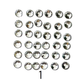 Glass Rhinestones (Set of 5 Bags) Ø3mm