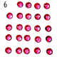 Glass Rhinestones (Set of 5 Bags) Ø3mm