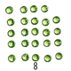 Glass Rhinestones (Set of 5 Bags) Ø3mm