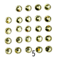 Glass Rhinestones (Set of 5 Bags) Ø4mm