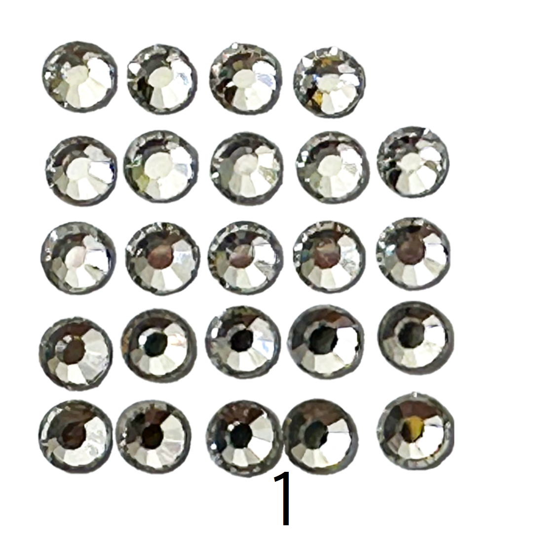 Glass Rhinestones (Set of 5 Bags) Ø5mm