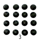 Glass Rhinestones (Set of 5 Bags) Ø5mm