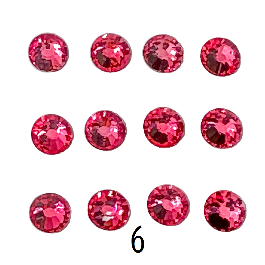 Glass Rhinestones (Set of 5 Bags) Ø5mm
