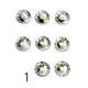 Glass Rhinestones (Set of 5 Bags) Ø6mm