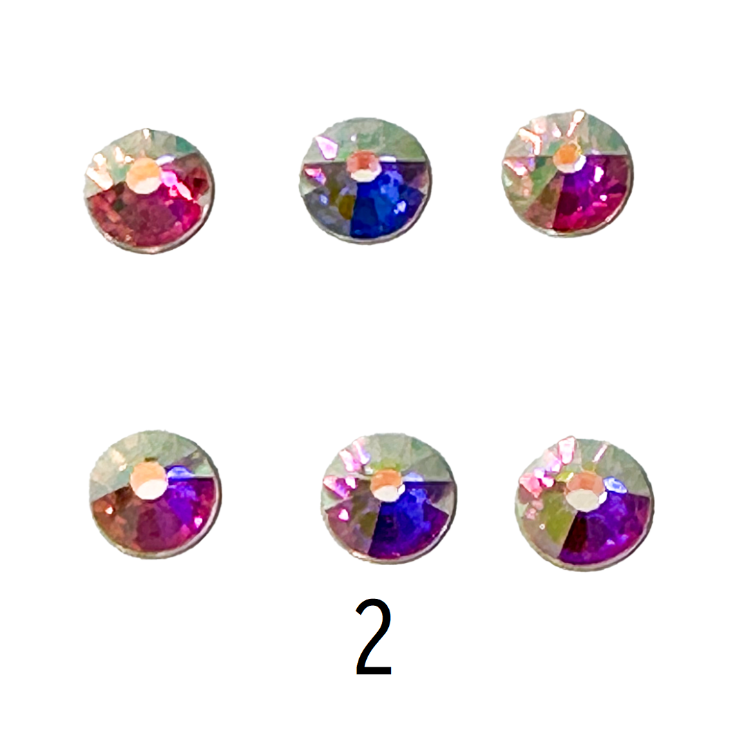 Glass Rhinestones (Set of 5 Bags) Ø6mm
