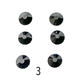 Glass Rhinestones (Set of 5 Bags) Ø6mm