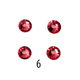 Glass Rhinestones (Set of 5 Bags) Ø6mm