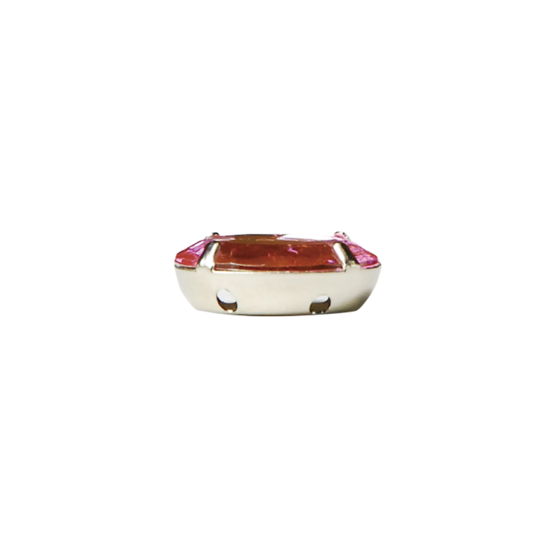 Oval Stone with Prongs (Large) 18mm × 25mm × 9mm
