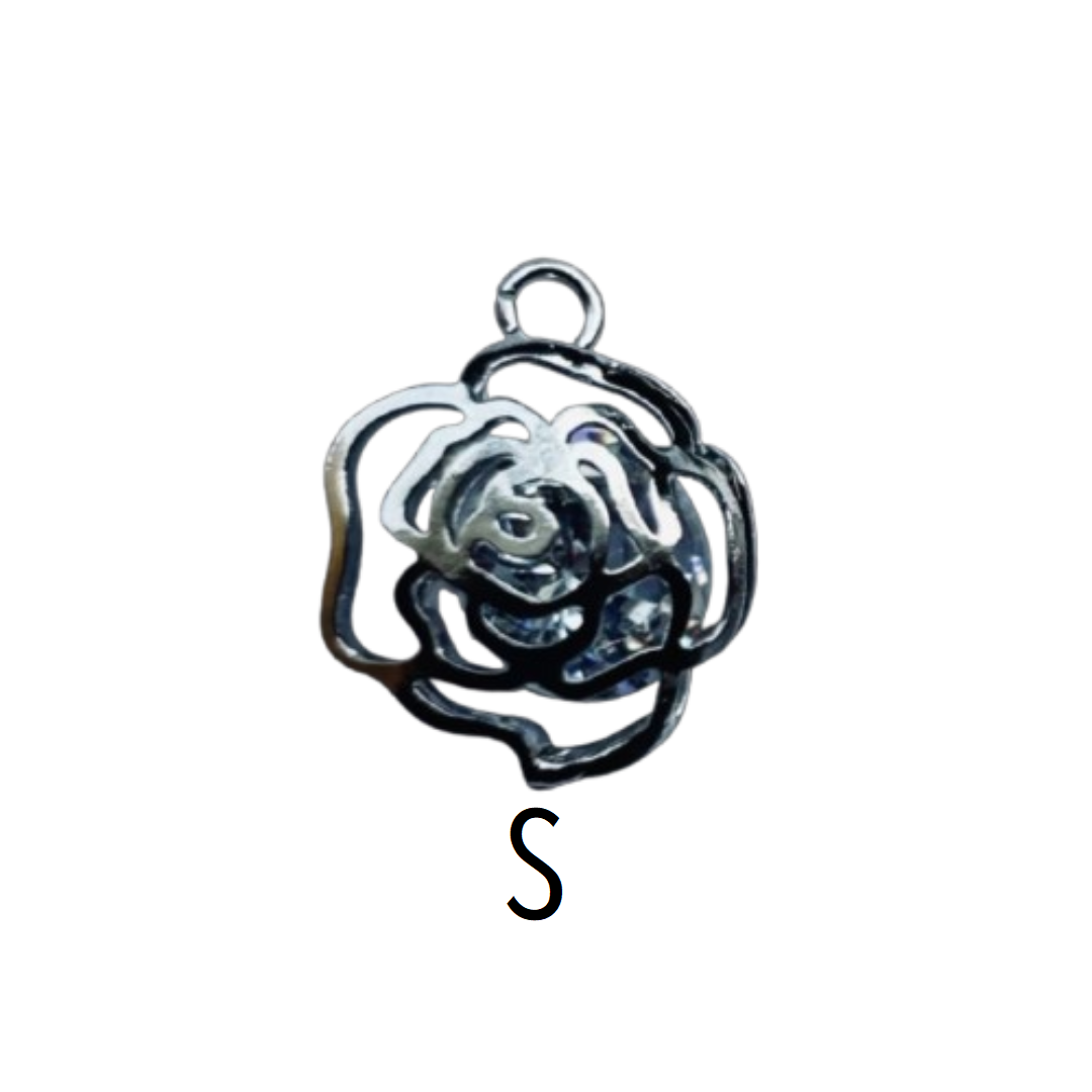 Rose Charm 13mm