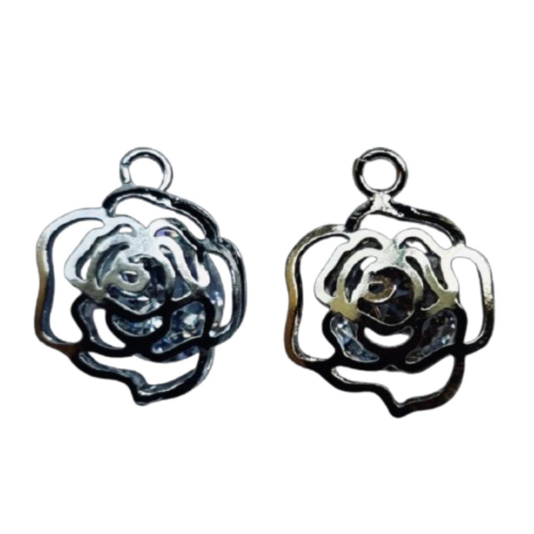 Rose Charm 13mm
