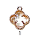 Color Flower Charm 13mm