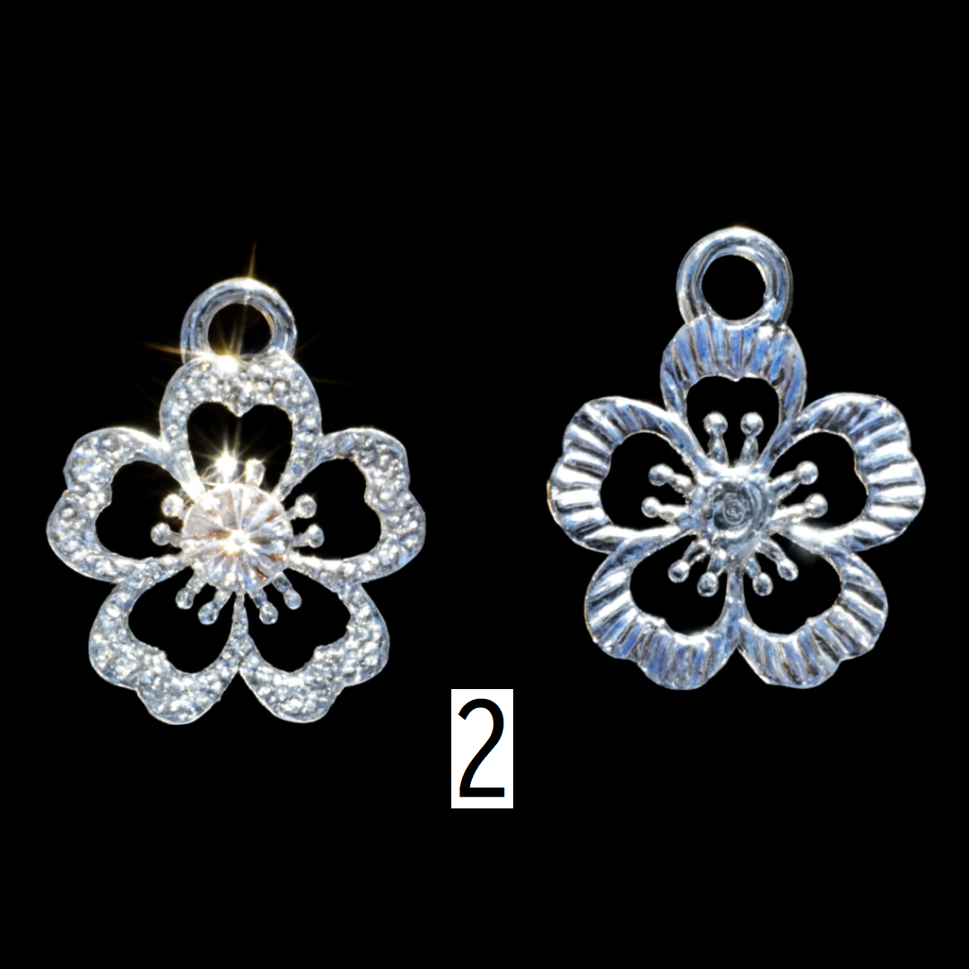 ジルコニアチャーム 14mm × 15mm