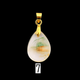 Teardrop Glass Bead Charm 13mm × 18mm