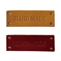 Leather HAND MADE Tag 15mm × 45mm