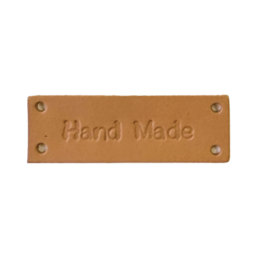 Leather HAND MADE Tag 15mm × 45mm