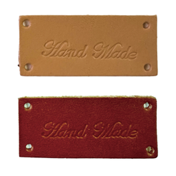Leather HAND MADE Tag 20mm × 45mm