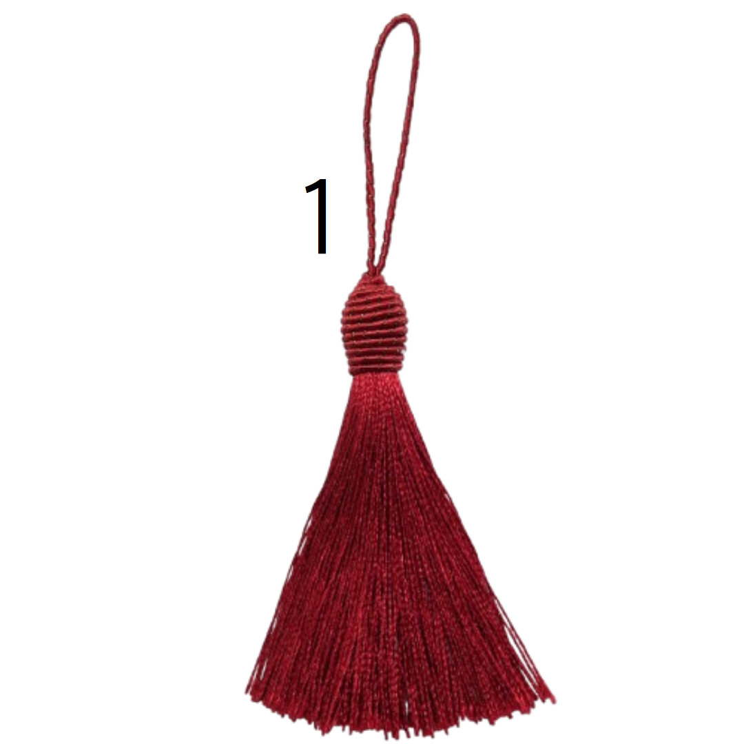 Retro Tassel (Top Cord 5cm / Tassel Length7cm, 2 pcs)