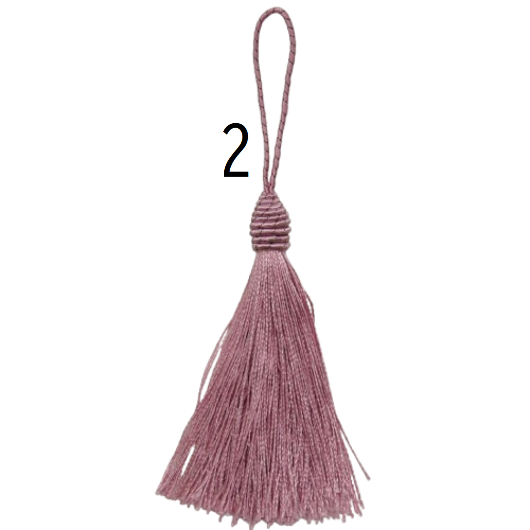 Retro Tassel (Top Cord 5cm / Tassel Length7cm, 2 pcs)