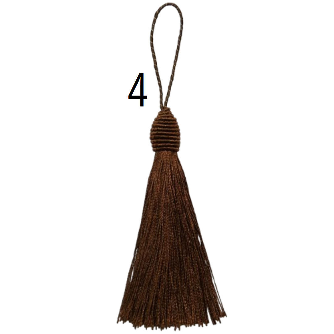 Retro Tassel (Top Cord 5cm / Tassel Length7cm, 2 pcs)
